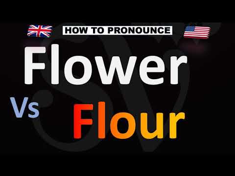 How to Pronounce Flower Vs Flour? (CORRECTLY)