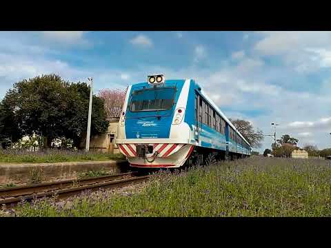 Coche MATERFER por estación San Justo, Santa Fe