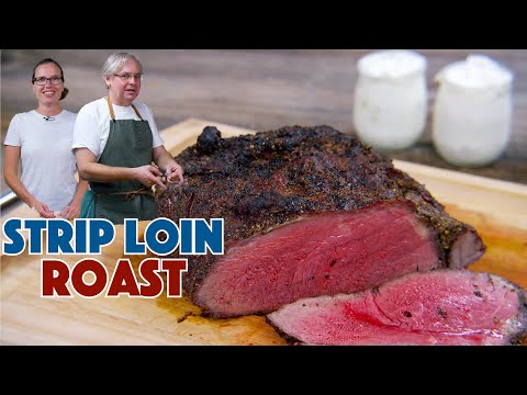 So Delicious We Ate It All!!! Reverse Sear Strip Loin...