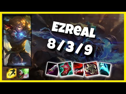 Ezreal vs Jinx EU Challenger BOT (8/3/9) - v11.4