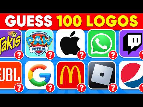 Guess The Logo In 3 Seconds | 100 Famous Logos 🥇🍏 | Logo Quiz 2026