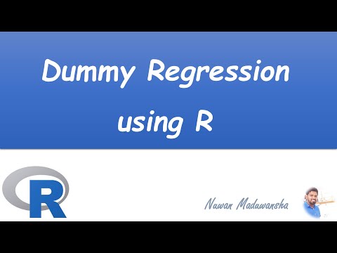 Dummy Regression Using R