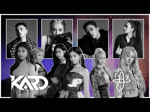 KARD × EVERGLOW - Red Moon × Dun Dun (ft. Bomb Bomb) (Mashup by Jérôme Peynot)