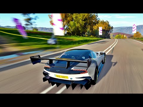 GOLIAS 3.0 SEM FREIO COM DANO SIMULAÇÃO - FORZA HORIZON 4