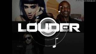 Akon Feat. Natalia Kills - Louder (Prod. By David Guetta) (NEW 2012)