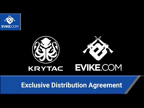 KRYTAC Exclusive Distribution Agreement with Evike.com - Airsoft Evike.com