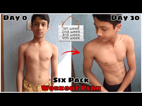 SIX-PACK FULL WEEK WORKOUT PLAN! (14 YEAR OLD REAL TRANSFORMATION)