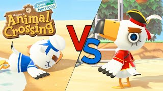 Gulliver vs. Gullivarrr | Animal Crossing New Horizons