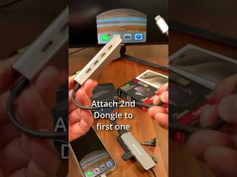iPhone 15 Pro Max USB-C: 2 Dongles At Once!