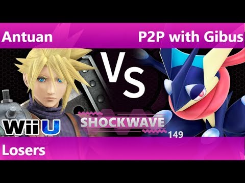 SW 149 - BTB | Antuan (Cloud) vs P2P with Gibus (Greninja) Losers - Smash 4