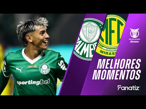 Palmeiras 1x1 Mirassol | Melhores Momentos | #Brasileirão2025