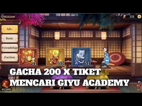 PANEN SSR! GACHA 200X TIKET UNTUK MENCARI GIYU DAN TENGEN - Blade of Pillar