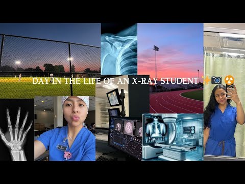 DAY IN THE LIFE OF AN X-RAY TECH STUDENT ✨🫧📷