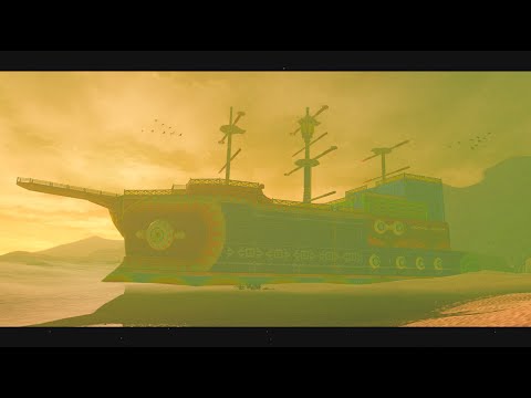 The Sandship in Breath of the Wild - 4K 60FPS