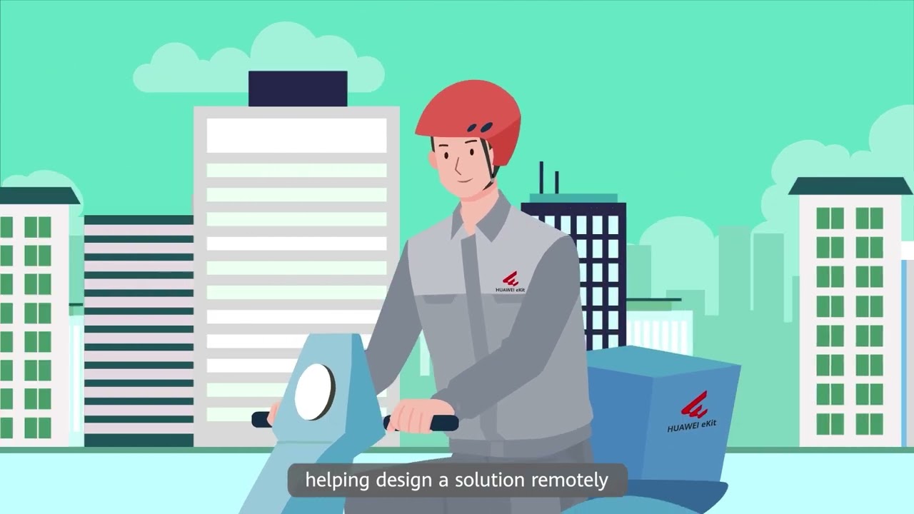 Video roaming inteligente Huawei eKit