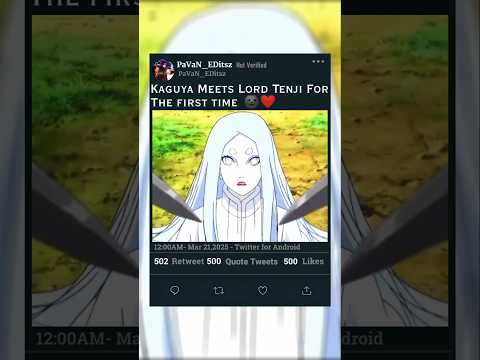 Mommy Kaguya 💀❤️ || #anime #naruto #narutoshippuden #kaguya