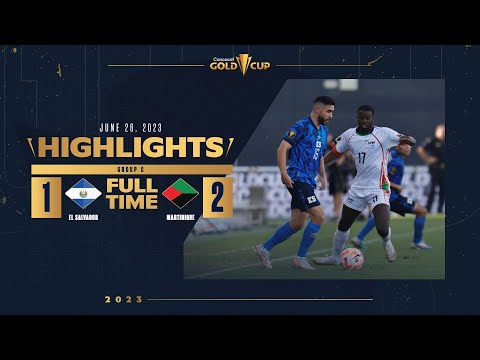 El Salvador 1-2 Martinique | HIGHLIGHTS | 2023 Gol...