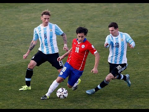 Jorge Valdivia vs Argentina - Copa America Final 2015.