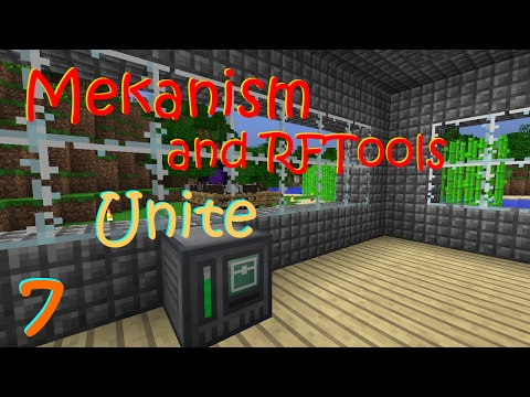 Minecraft 1.10.2 - Mekanism and RFTools Unite Part 7 - RFTools Storage