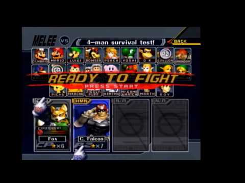 CT GamerCon SSBM - DJ Nintendo (Fox) vs. Captain Smuckers (C. Falcon) - Melee LQF