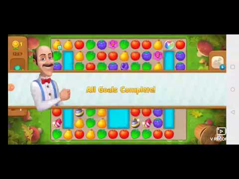 Gardenscapes 1287 #NoBooster walkthrough #gamingfanatics