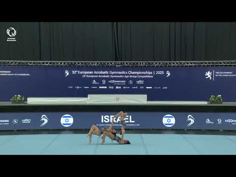 Biran, Babel & Levy Aizner (ISR) - 2025 European Age Group Champions, Youth Women's Groups
