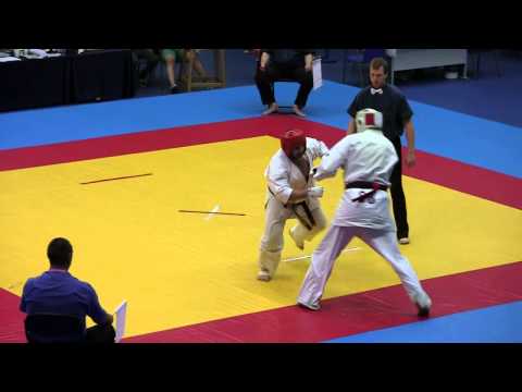 Кадзинидзе Зураб -- Проценко Виталий Кубок России 2014 по Киокушинкай карате