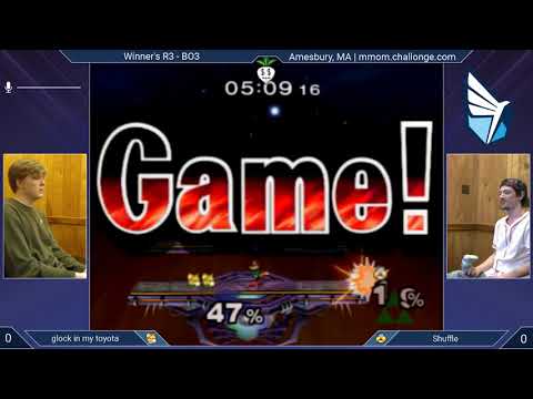 MMOM154 SSBM - glock in my toyota (Fox, G&W) vs. Shuffle (Sheik) - Melee WR3