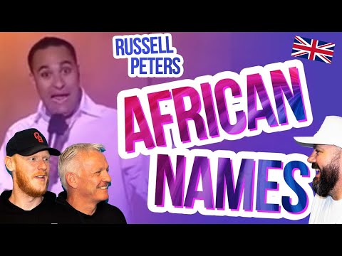 Russell Peters - African Names REACTION!! | OFFICE BLOKES REACT!!
