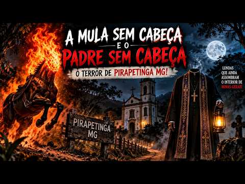 A Mula sem Cabeça e o Padre Sem Cabeça: O Terror de Pirapetinga MG!