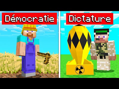 J'ai simulé une dictature sur Minecraft... (avec 100 Joueurs)