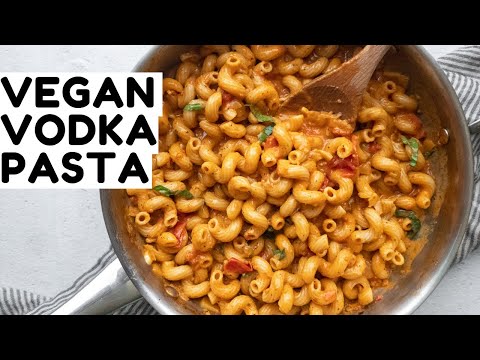 Dairy-free Vodka Sauce Pasta | VEGAN, NO CASHEWS