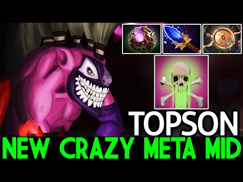 TOPSON [Dazzle] New Crazy Meta Mid Comeback Hard Game Dota 2