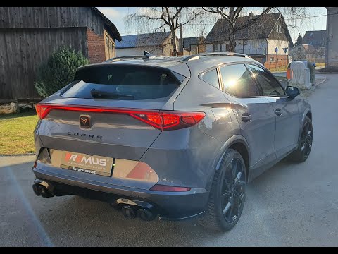 REMUS Cupra FORMENTOR VZ - Homologovaný zadní tlumič a homologovaný střed