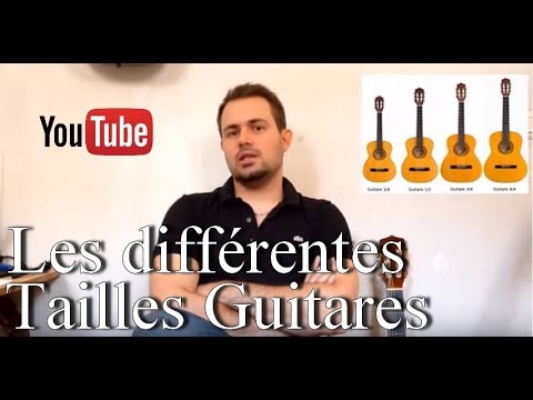 🎸 Les différentes tailles de guitares