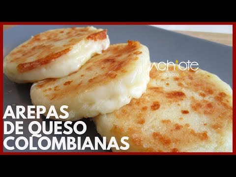 CÓMO HACER AREPAS DE QUESO COLOMBIANAS | Arepas Colombianas Exquisitas!