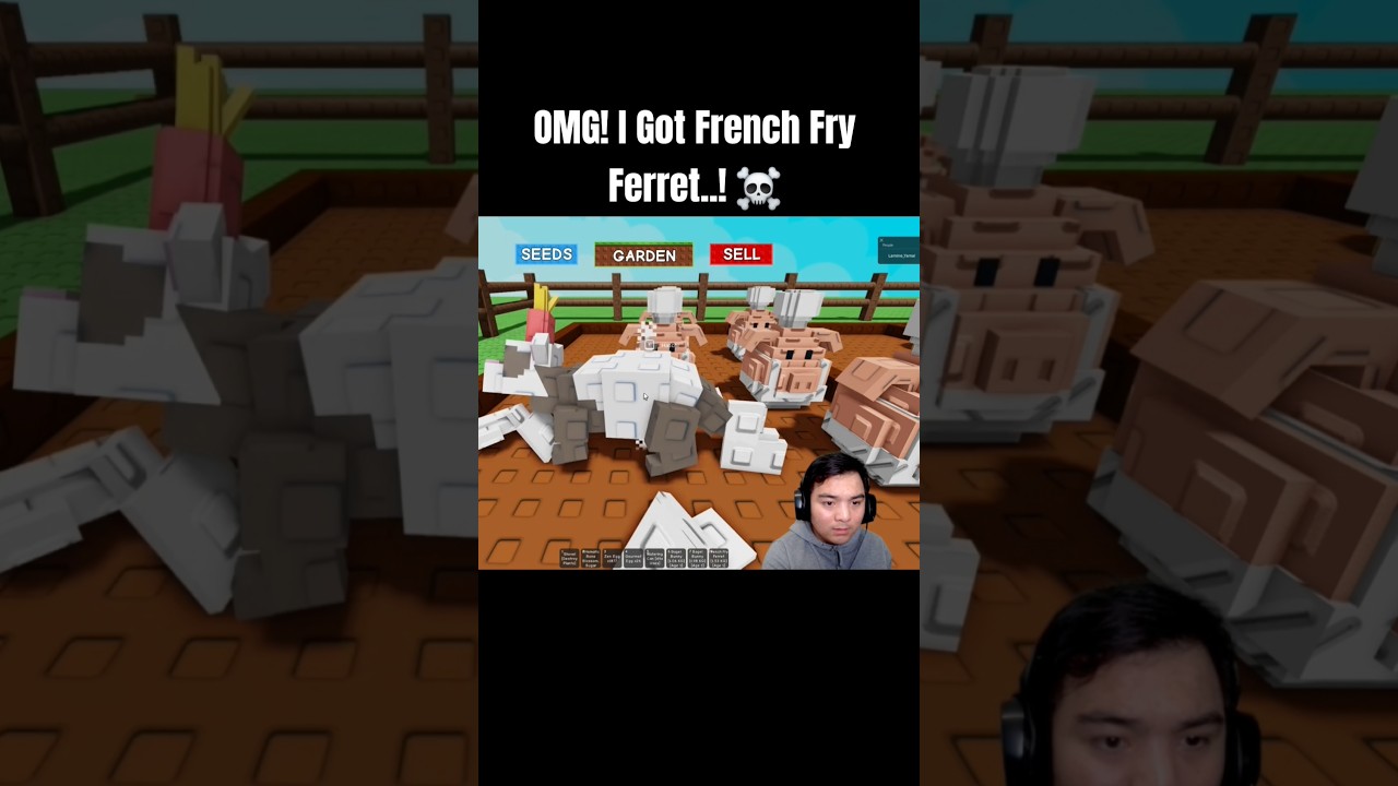 OMG! I Got French Fry Ferret..! ☠️ #growgarden #roblox