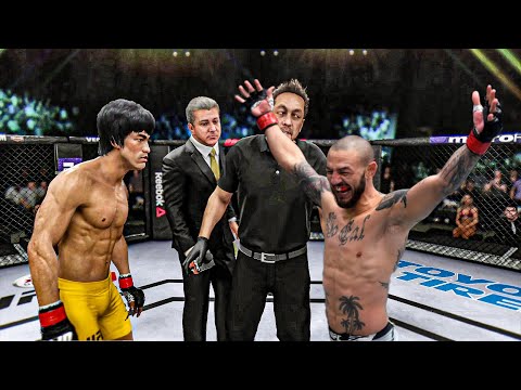 Bruce Lee vs. Cub Swanson (EA Sports UFC 2) - CPU vs. CPU