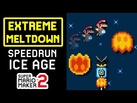 Awesome Speedrun Concept | Ice Age: Meltdown ― Super Mario Maker 2