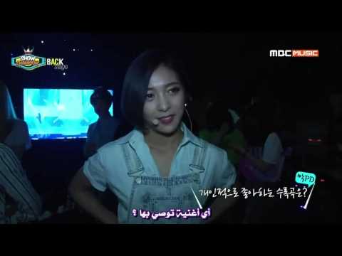 (Arabic Sub) 140712 f(x) Backstage @ Show Champion 2