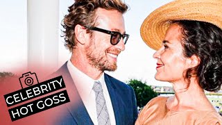 Simon Baker and Rebecca Rigg's Love Story | Celebrity Hot Goss