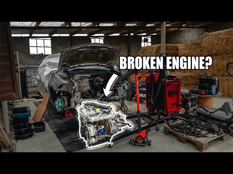Taking out the broken F4RT Engine | Megane 2 RS Tracktool Rebuild series
