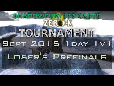 2015/09/26 1v1 Tournament - Loser's Prefinals: Lauri vs Blackdutchie - Zero-K