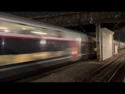 18h11 Pk 0 début LGV Est Le TGV 2N2 Assure le 9579 Paris Est Francfort