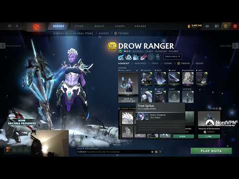 Gorgc reacts to the Drow Ranger Arcana