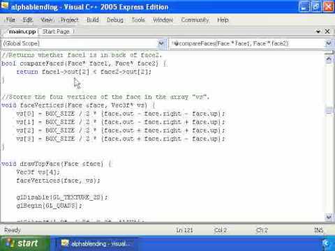 OpenGL Tutorial #12 - Alpha Blending