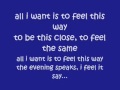 Toad the Wet Sprocket - All I Want Lyrics