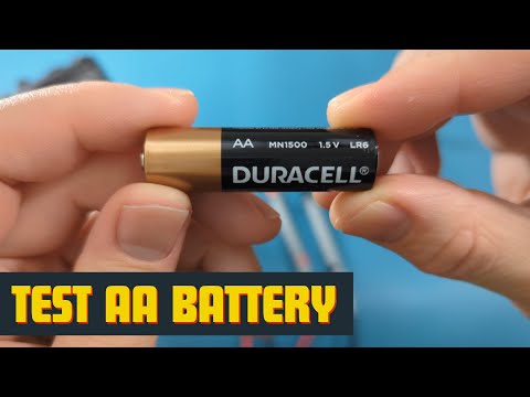 How to Test AA Battery With Multimeter