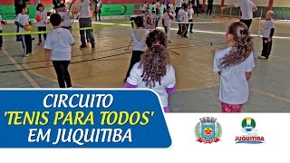 preview picture of video 'Circuito 'Tênis para Todos' em Juquitiba'