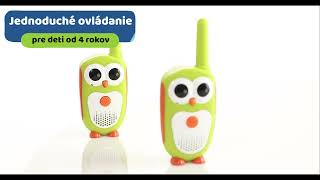 Vysielačky Walkie Talkie Junior 2km (TW03)